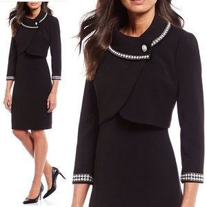 ISO Tahari Beaded Dress Suit